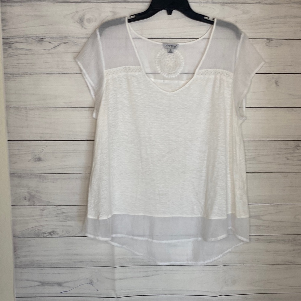Lucky Brand short sleeve blouse